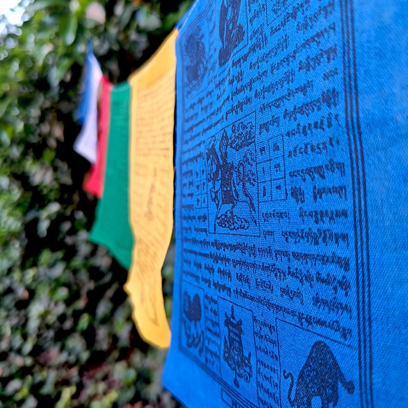 banderas tibetanas