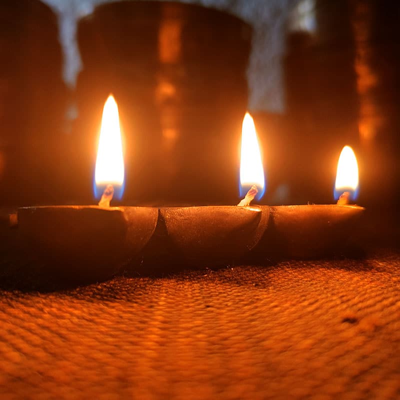 lámparas indias