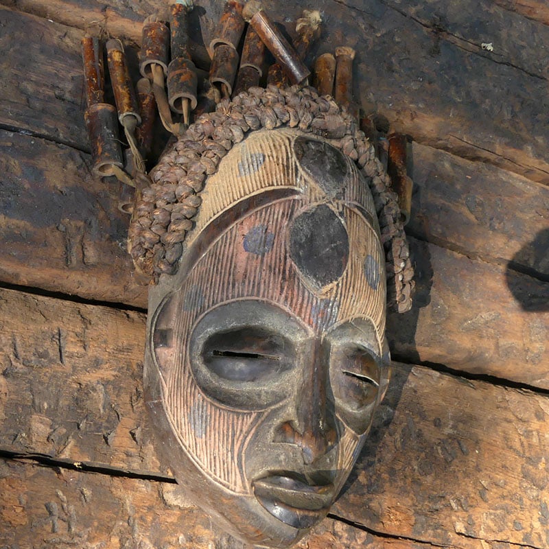 Máscara Africana Chokwe - Imagen 3