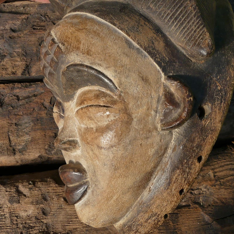 Máscara Africana Punu - Imagen 3