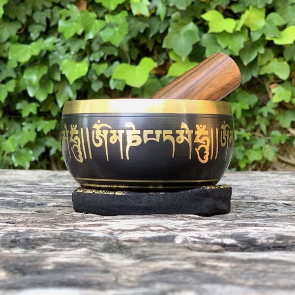 Cuenco Tibetano 5 budas Ø 10,5 cm