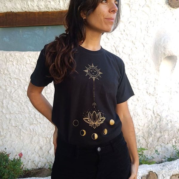 Camiseta Lotus Negra
