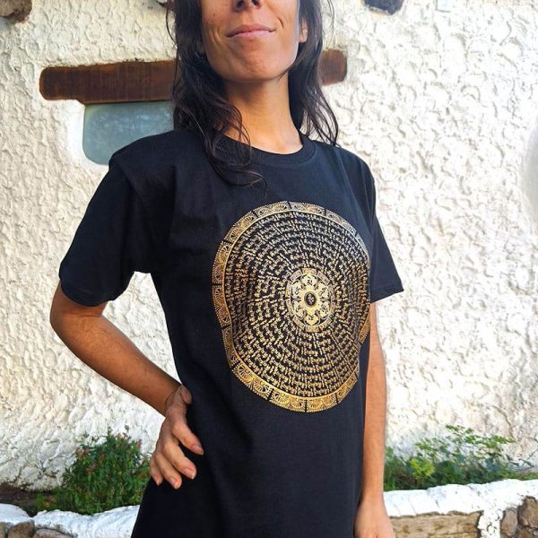 Camiseta Mantra Om Negra