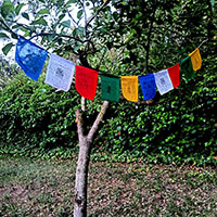 Banderas tibetanas